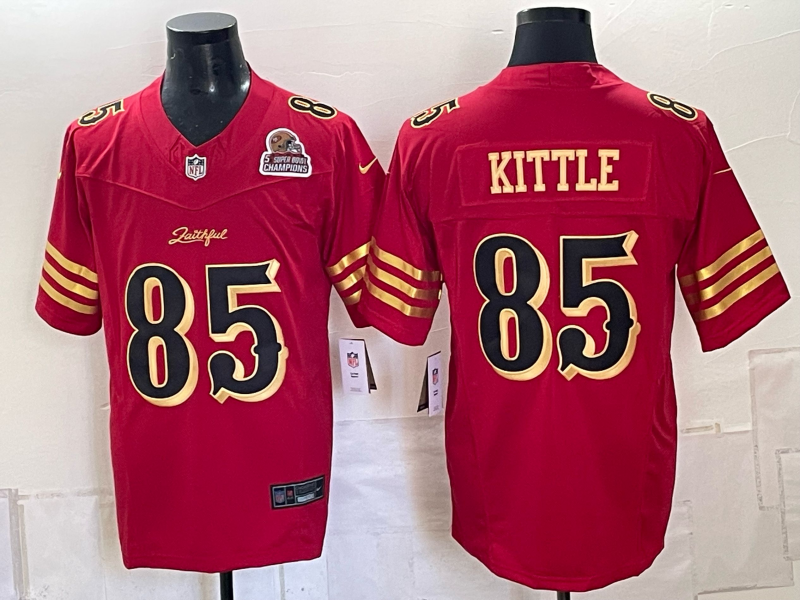 Men Kansas City Chiefs #85 Kittle red Nike NFL Jersey 102301->kansas city chiefs->NFL Jersey
